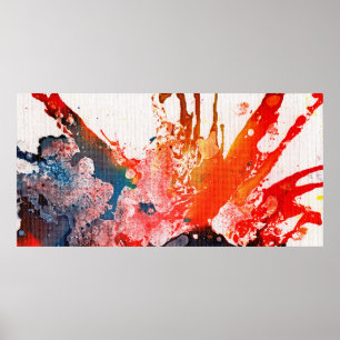 Polychromoptik #15B von Michael Moffa Poster