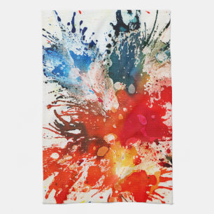 Polychromoptik #16 von Michael Moffa Handtuch