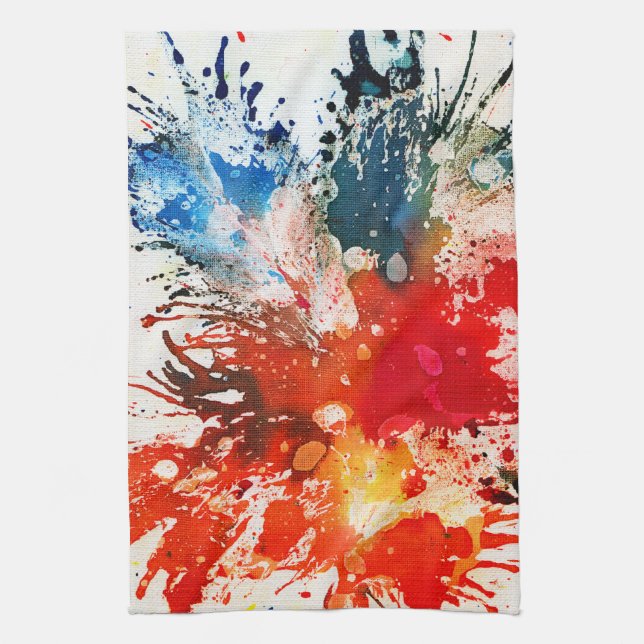 Polychromoptik #16 von Michael Moffa Handtuch (Vertikal)