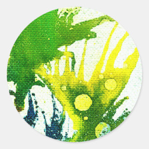 Polychromoptik #2B von Michael Moffa Runder Aufkleber