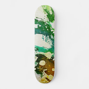 Polychromoptik #5 von Michael Moffa Skateboard