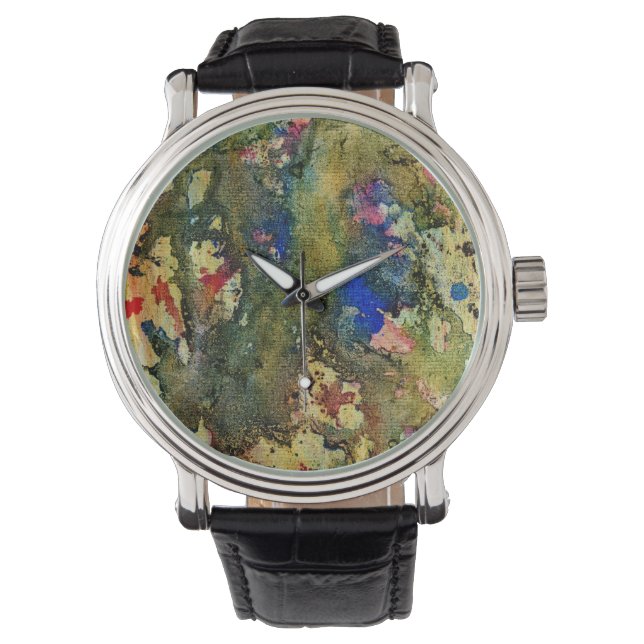 Polychromoptik #6 von Michael Moffa Armbanduhr (Vorderseite)