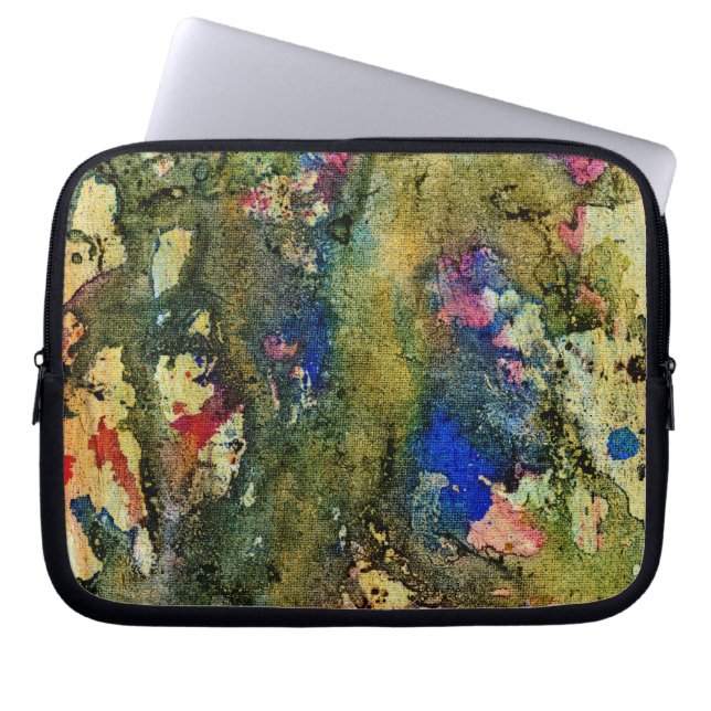Polychromoptik #6 von Michael Moffa Laptopschutzhülle (Vorderseite)