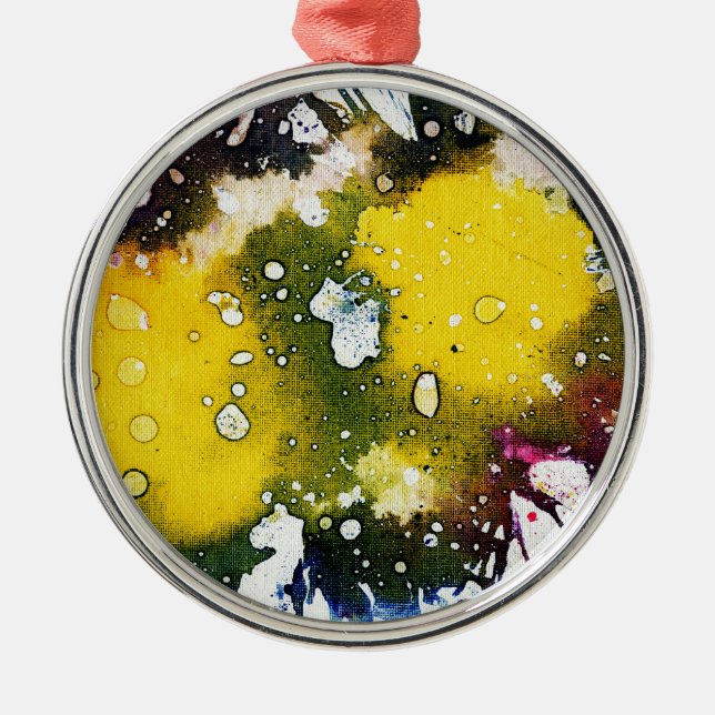 Polychromoptik #7 silbernes ornament (Vorne)