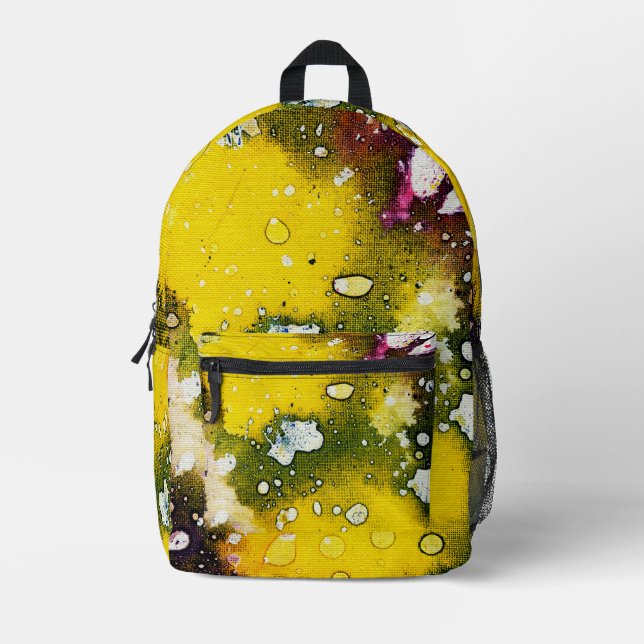 Polychromoptik 7 von Michael Moffa Bedruckter Rucksack (Vorderseite)