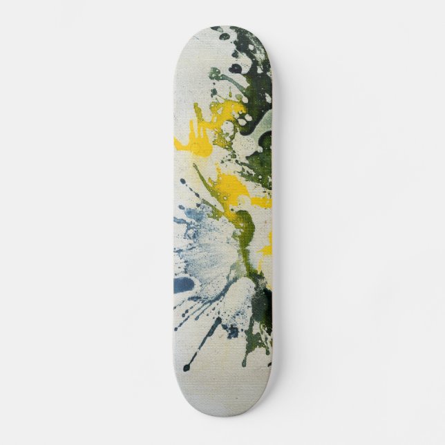 Polychromoptik #8 von Michael Moffa Skateboard (Vorderseite)