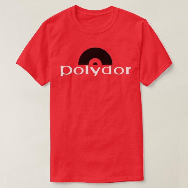 Polydor-Platten T-Shirt (Design vorne)