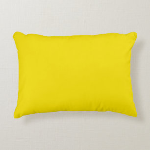 Polyester Accent Pillow 16" x 12", gelb Dekokissen