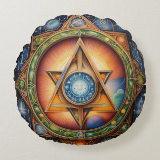 Polyester-Rundwurfkissen mit benutzerdefinierter B Rundes Kissen