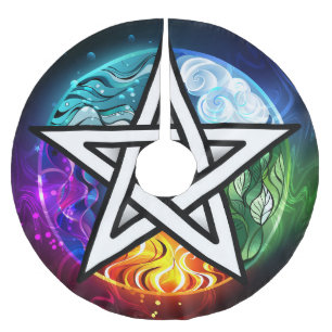  POLYESTER WEIHNACHTSBAUMDECKE