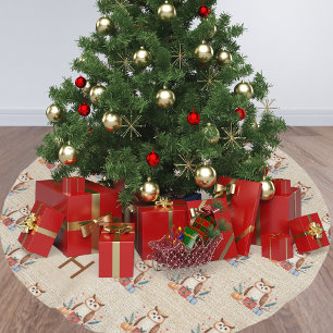 POLYESTER WEIHNACHTSBAUMDECKE