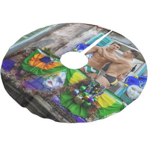 POLYESTER WEIHNACHTSBAUMDECKE