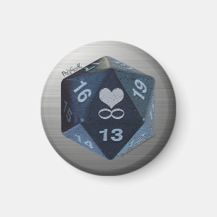 PolyGeek Magnet - Schwarzes