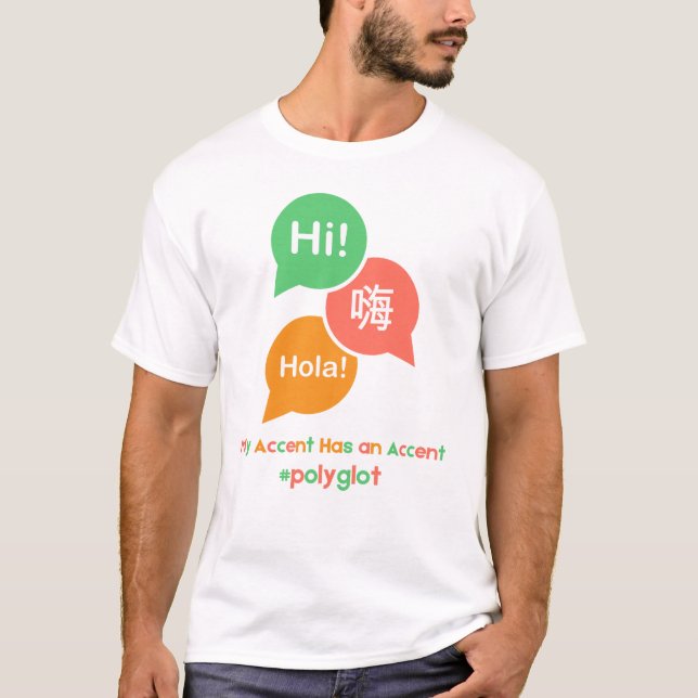 Polyglot TShirt (Vorderseite)