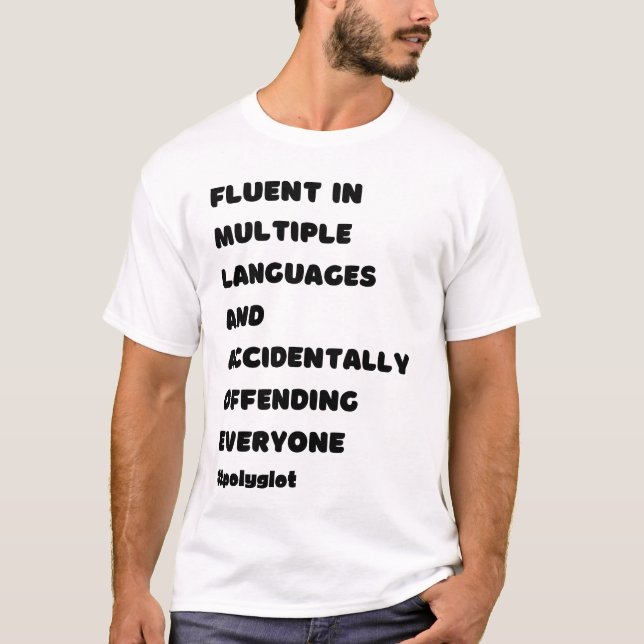 Polyglot TShirt (Vorderseite)