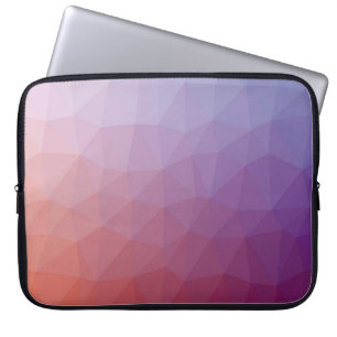 Polygon abstrakt. Moderne abstrakte Illustration w Laptopschutzhülle