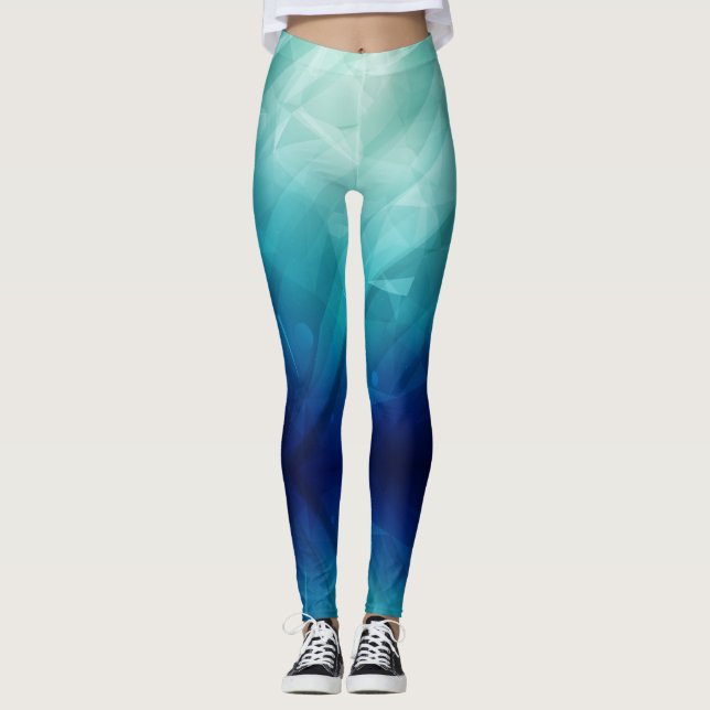 Polygon Love - Power Yoga Leggings (Vorderseite)