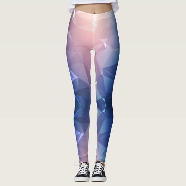 Polygon Love - Power Yoga Leggings (Vorderseite)
