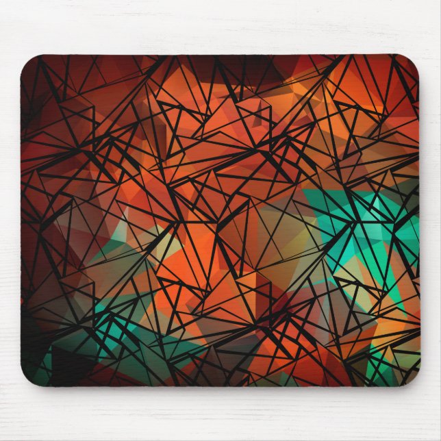 Polygon, Malerei Mousepad (Vorne)