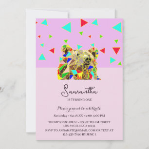 Polygon Wild Bar Einladung