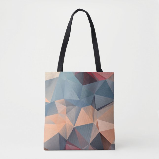 Polygonal Mosaik: kreative geometrische Eleganz. (Vorderseite)