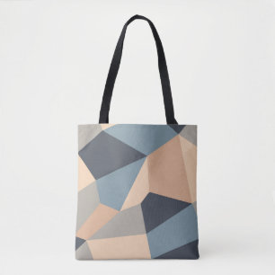 Polygonal variegated seamless pattern. multi-color