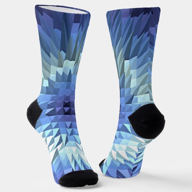 Polygonale geometrische Konstruktion Socken (Gewinkelt)