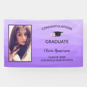 Polygonale und Foto Banner