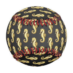 Polygonales Gold-Seepferd Baseball