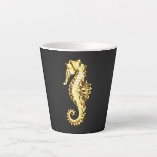 Polygonales Gold-Seepferd Milchtasse