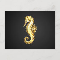 Polygonales Gold-Seepferd