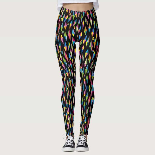 Polygone Love - Power Yoga Leggings (Vorderseite)