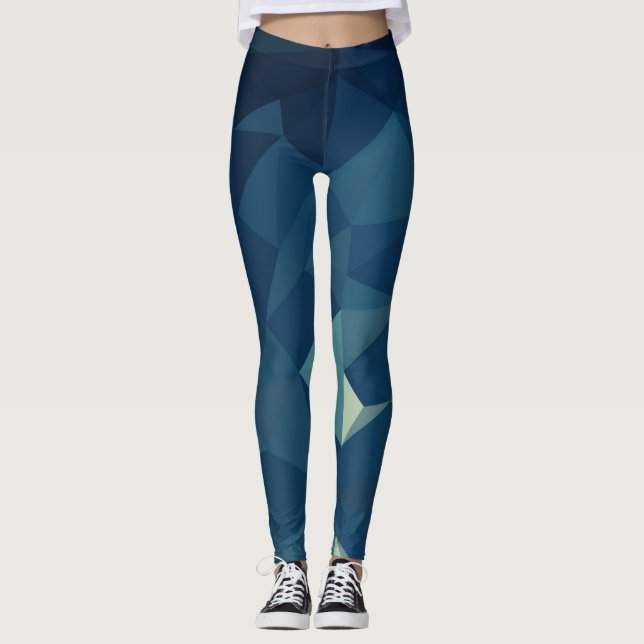 Polygone Love - Power Yoga Leggings (Vorderseite)