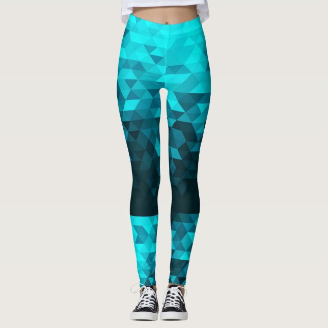 Polygone Love - Power Yoga Leggings (Vorderseite)