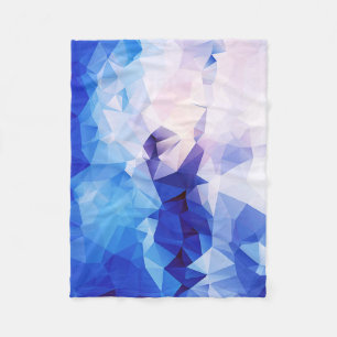 Polygongrafik Fleecedecke