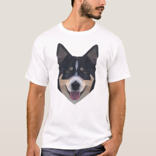 Polygonkunst - Hundelrüben - Wildsüße Tiere T-Shirt