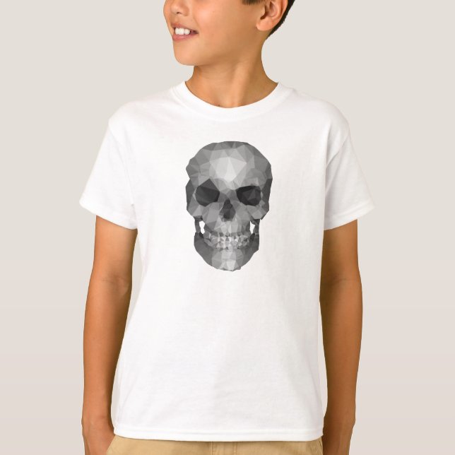 Polygons skull T-Shirt (Vorderseite)