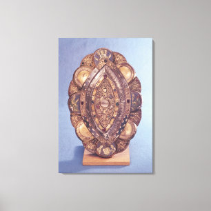 Polylobed elliptischer Reliquary Leinwanddruck