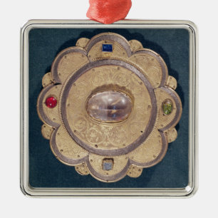Polylobed Reliquary, 13. Jahrhundert Ornament Aus Metall