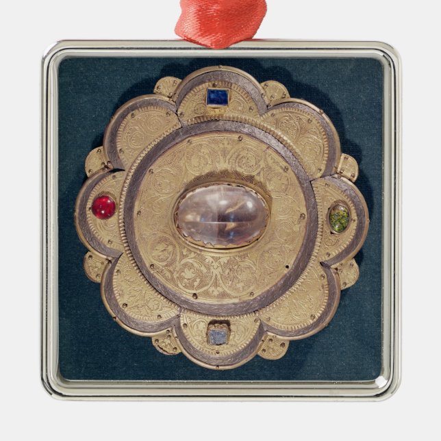 Polylobed Reliquary, 13. Jahrhundert Ornament Aus Metall (Vorne)