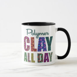 Polymer-Ton den ganzen Tag Tasse
