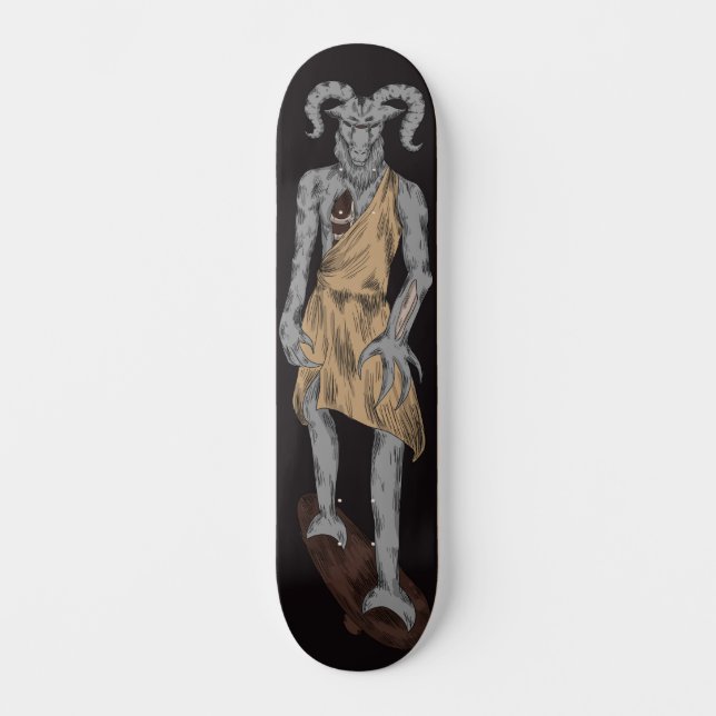 Polymorph Demonic Goat Skateboard (Vorderseite)