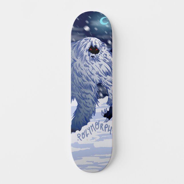 Polymorph The Yeti Skateboard (Vorderseite)