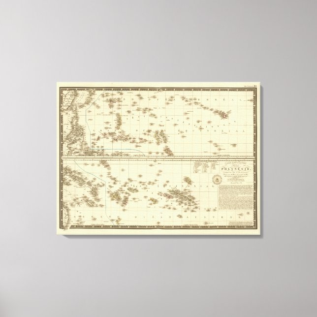 Polynesien 2 leinwanddruck (Vorderseite)