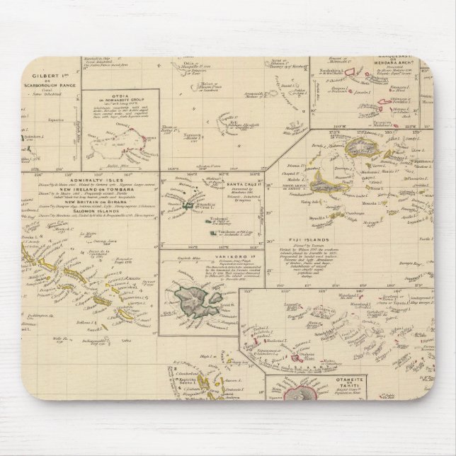 Polynesien 6 mousepad (Vorne)