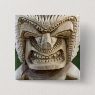 Polynesien, Königreich Tonga. Nahaufnahme eines Ti Button