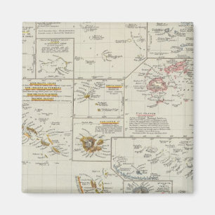 Polynesien, Pazifikinseln Magnet