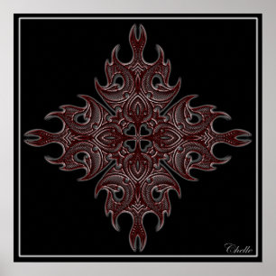 Polynesier Star Poster