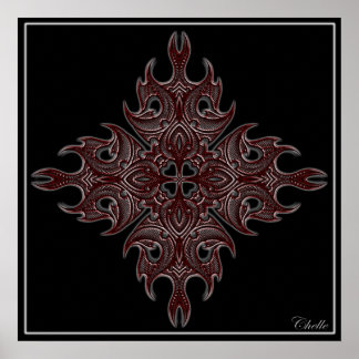 Polynesier Star Poster