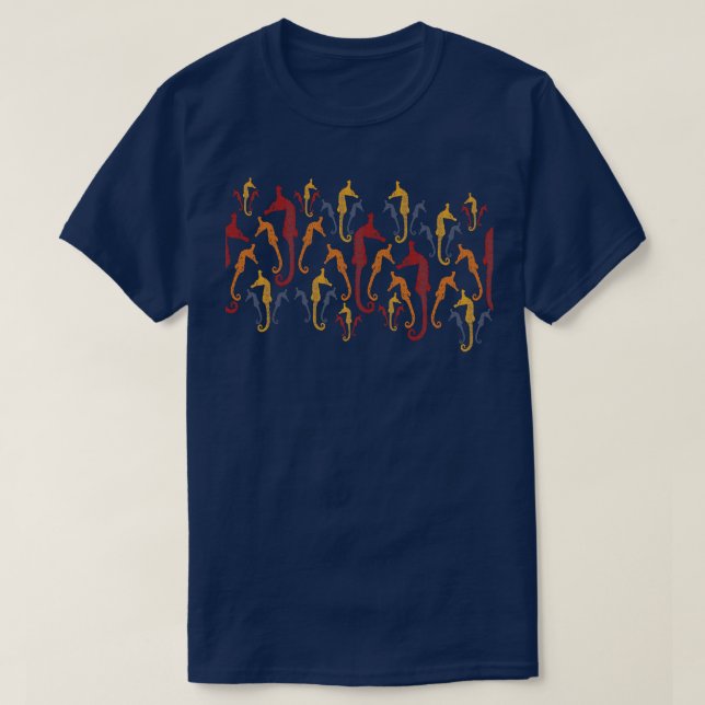 Polynesisch australische Aborigine-Farbmuster T-Shirt (Design vorne)